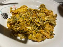 槐树花炒土鸡蛋-老阿爸鲜鱼土菜(园区永旺店)