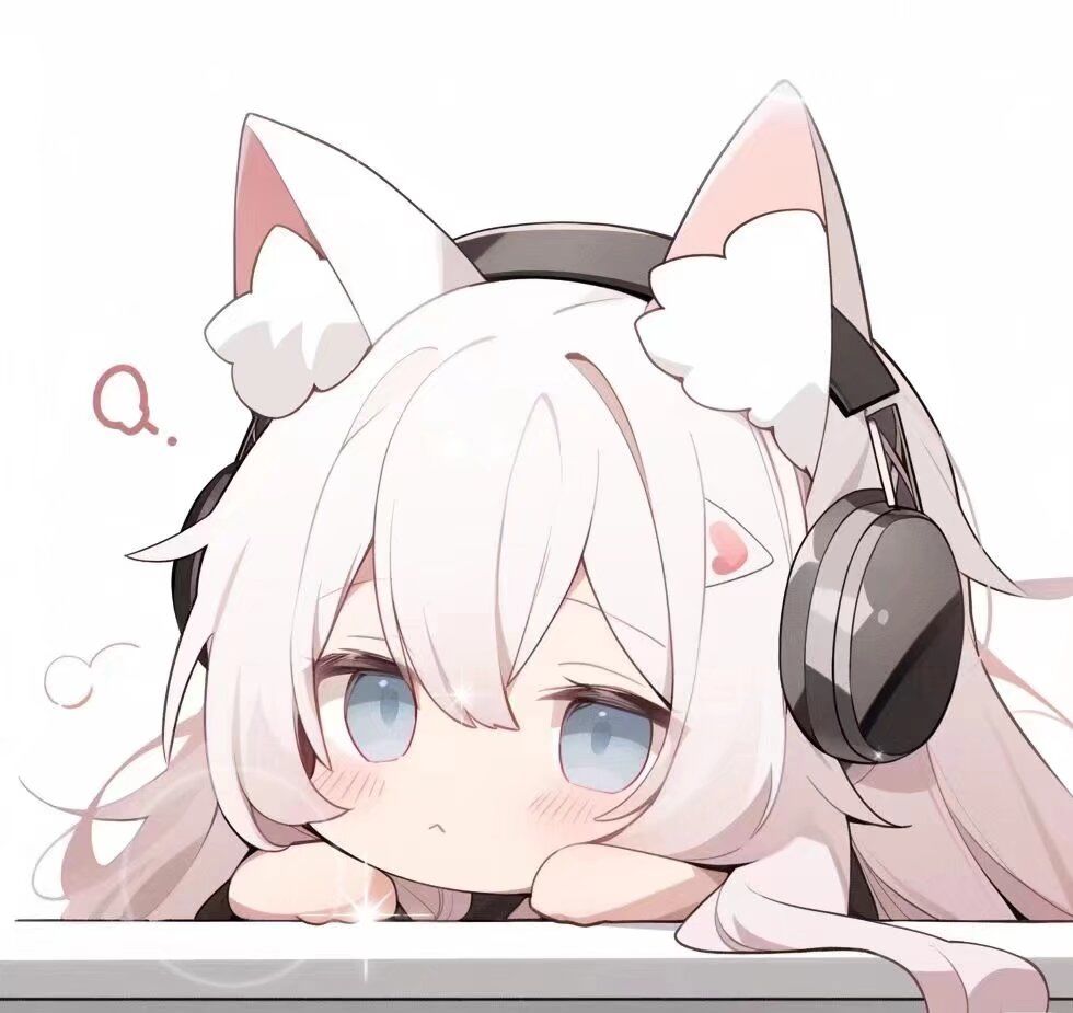 猫女孩头像拼图