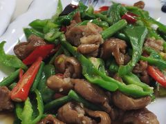 溜肥肠-福园东北菜饺子铁锅炖