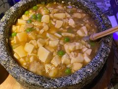 鸡汤虾仁豆腐-绿茶餐厅(燕郊永旺店)