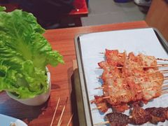 生菜五花肉-庆峰龙虾烧烤(合肥一店)