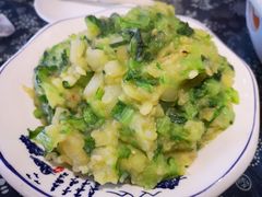 土豆泥小白菜-王村姑老土炕莜面村(桥东店)