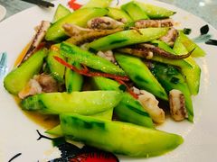 黄瓜炒鱿鱼-潮汕铺老店(甜水井店)