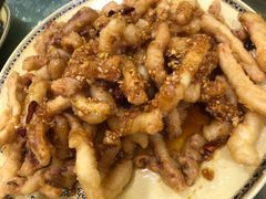 炸鱿鱼条-天伦海鲜·老味道·青岛菜(栈桥天主教堂店)