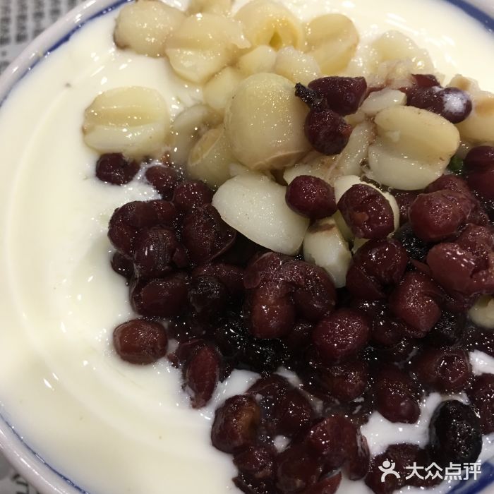 姜撞奶 红豆莲子