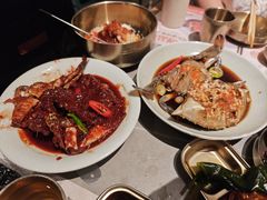-草家酱蟹炭火烤肉店(珲春南路一店)