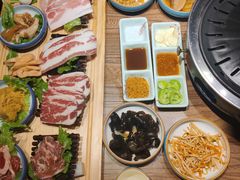 -明洞阿姨·韩式酱蟹烤肉·创意料理(三元桥店)