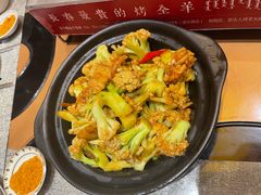 黑椒有机菜花-蒙古人烤羊大师(工农大路创始店)