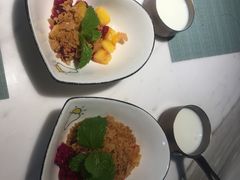 玛格丽特水果酸奶-蜜桃花开·中西融合菜E&W(南长街店)