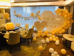 -七月气球布置订婚·宝宝宴· 求婚·生日布置(二七万达店)
