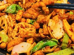 干锅牛蛙-渝蛙馆(新百店)