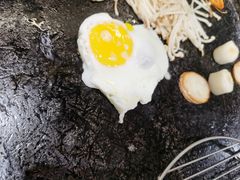 心形煎蛋-韩阳王石板烤肉