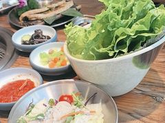 -明洞阿姨·韩式酱蟹烤肉·创意料理(三元桥店)