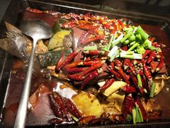 -探鱼·鲜青椒爽麻烤鱼(苏宁广场店)