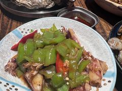 尖椒海兔-蚝堡海鲜·威海菜·海肠捞饭·烧烤·亚洲吃蚝公司(幸福门店)