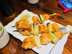 鸟鹏家鸡腿肉加葱-鸟鹏烧鸟居酒屋(熙龙湾店)