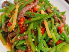 青椒肉丝-盐与味葱葱鲫鱼•自贡菜江湖菜(春熙店)