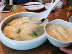 上汤虾仁鲜腐竹-禾珍珠家常小馆(河南博物院店)