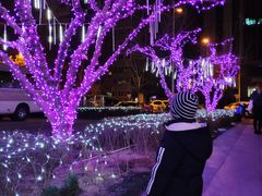 门口夜景-远洋未来广场(育慧北路店)