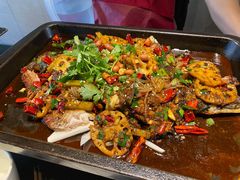 -俏巴妹烤鱼香锅(奥体店)