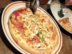 鸡肉培根双拼披萨-萨莉亚意式餐厅(浦江万达广场店)