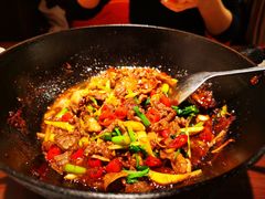 小炒黄牛肉-小隐人家(乐松店)