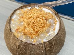 -椰爺爺·椰子冻砵仔糕