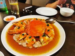 和乐蟹蒸手剁肉饼-广州文华东方酒店·江-由辉师傅主理