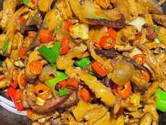 烟笋炒腊肉-建辉湖南土菜馆(南大街店)