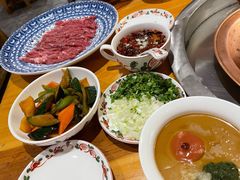 现炸辣椒油-老门框爆肚涮肉(望京店)