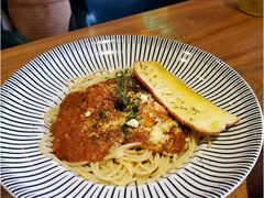 芝士烟肉鲜茄肉酱焗意面-绿茵阁(江南西路店)