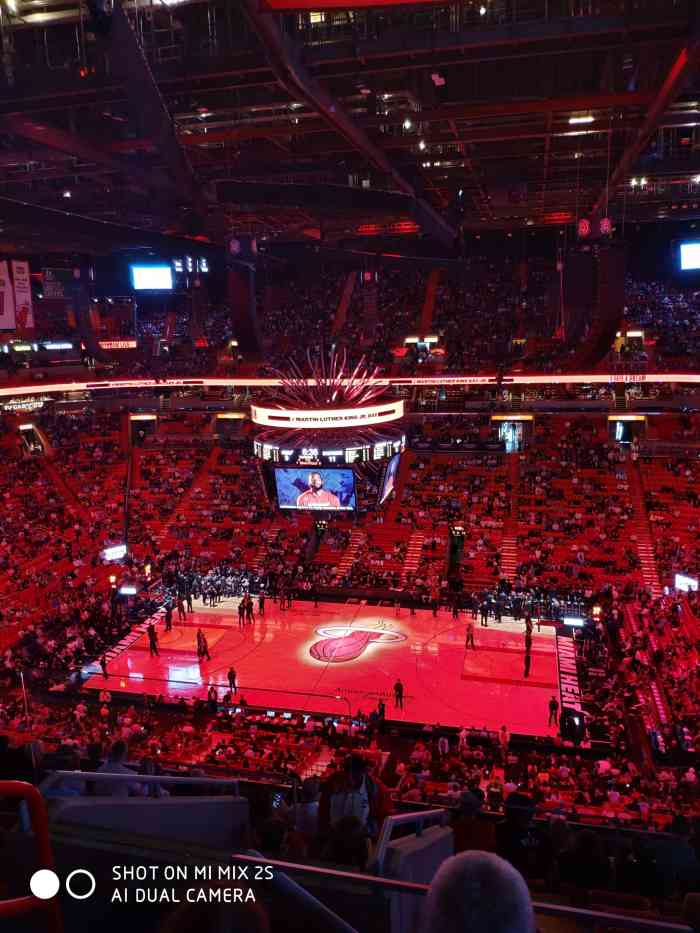 美航球馆-"火箭客场挑战热火.非常激烈的比赛,最后热.