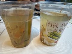竹蔗马蹄茅根水-强记海鲜·大排档(蛇口新街店)