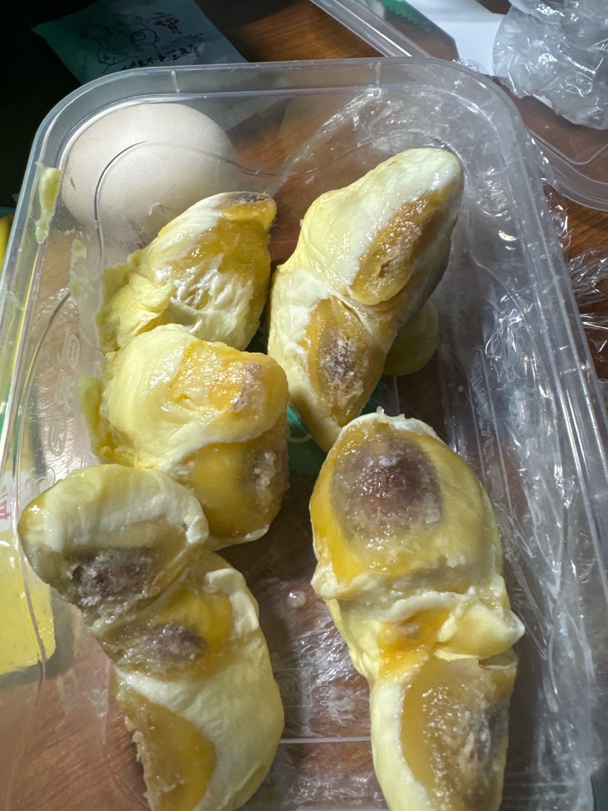 百果园的烂榴莲,怎么好意思送过来的