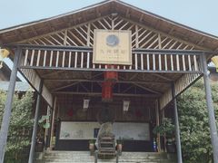 -天门沟九州驿站树上汤泉