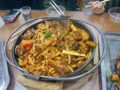 羊肉炕锅-夏都地标马一刀烤肉美食城