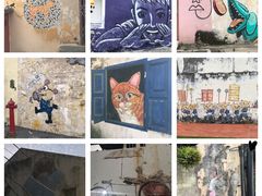 景点-槟城街头艺术街区