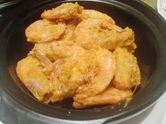 啫啫咸蛋黄大虾-遇花缘·点心·中西融合菜(美吉特广场店)