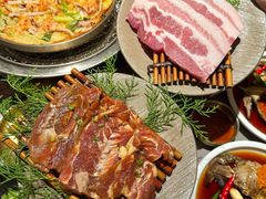 -草家酱蟹炭火烤肉店(珲春南路一店)