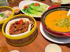 鲜虾汤海鲜泡饭-蝴蝶里·粤菜·点心(龙湖杭州金沙天街店)