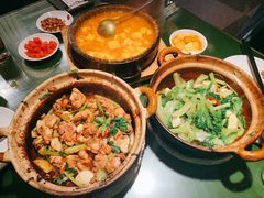 虾酱啫唐生菜-煲煲好(朝阳门店)