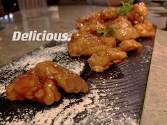 雪花糖醋里脊-绿茶餐厅(崇文门新世界店)