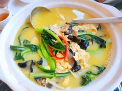 土鸡蛋煮菜芯-楚禾宴·家宴(光谷大道店)