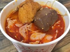肉羹沙茶面-炳记小点(杏东店)
