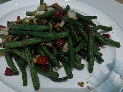 干煸四季豆-三合园水饺(二马路店)