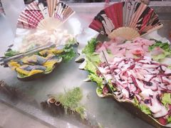 生鱼片-悦橙烤肉海鲜自助(中央大街店)