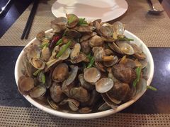 辣炒&nbsp;&nbsp;花蛤-淄博蓝海国际大饭店·蓝钻国际美食自助百汇(柳泉路店)