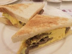 牛肉蛋三明治-大哥餐厅(西城花园店)