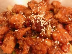 雪花糖醋里脊-绿茶餐厅(布吉万象汇店)