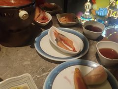 手掌大的牡丹虾-亚马逊蒸汽活海鲜自助(LCM置汇旭辉广场店)